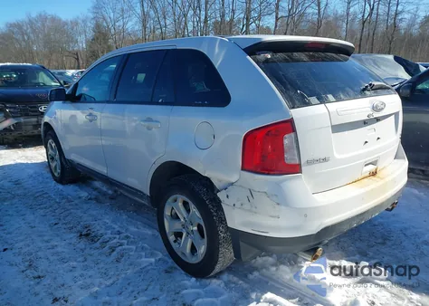 2013 Ford Edge Sel из США, поврежденный, VIN 2FMDK4JC7DBC24832